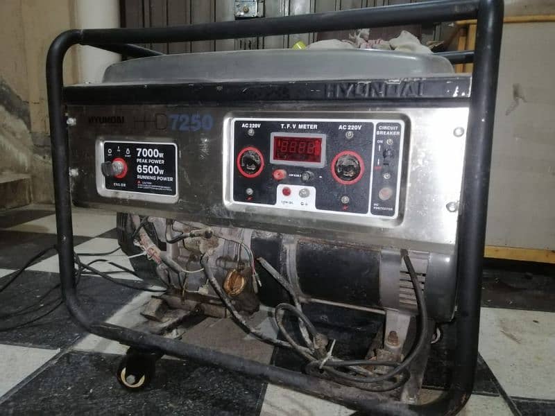 Hyundai generator 6.5 kv urgent for sale 0