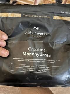 creatine monohydrate  of protein works