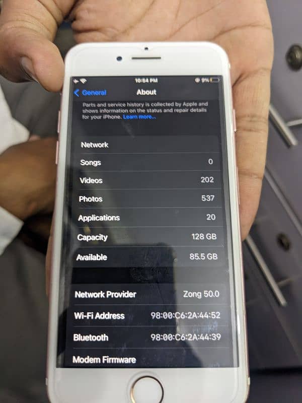 I phone 7 128 gb non pta 7