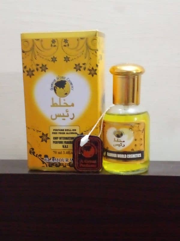 Original Mukhallat Raees Perfume(body spray)  (Alcohol-Free) - 70ml 0