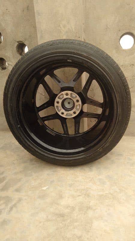 Alloy rim tyre 18 inch 5