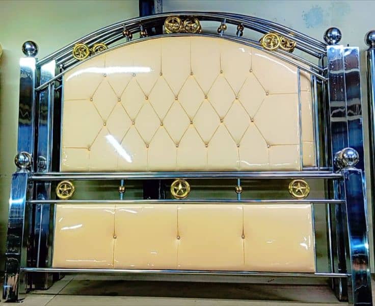 steel bed king size 0