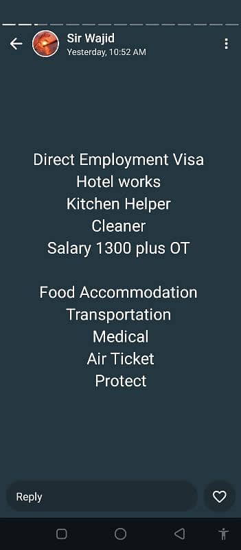 Visit Visa & Employment Visa Available 11