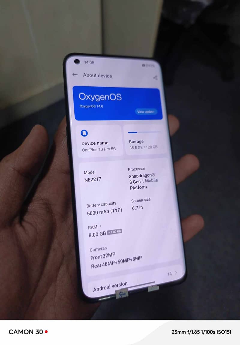 One Plus 10 Pro 5g Non Active 6