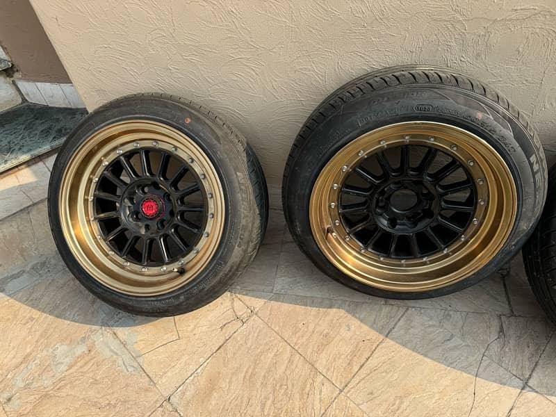 deep dish rims 15inch 4 nut 5