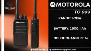 Walkie Talkie | Motorola | Wireless Set | Motorola TC 999