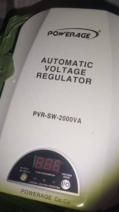 power age automatic voltage regulator 2000va