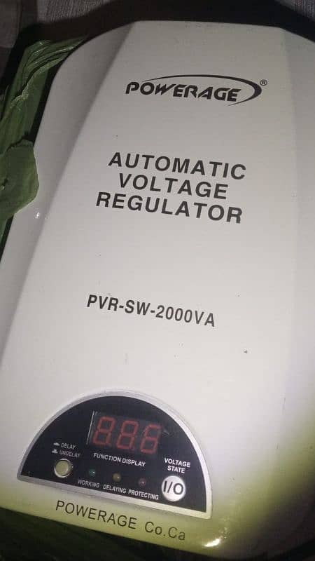 power age automatic voltage regulator 2000va 0