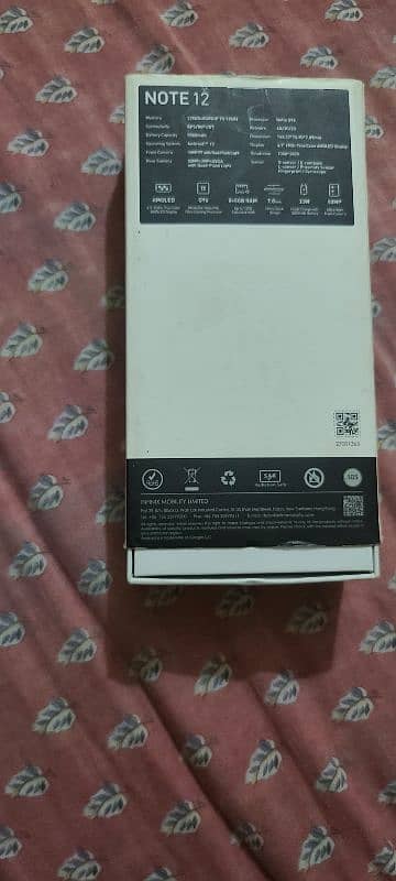 infinix note 12 only box hai 2