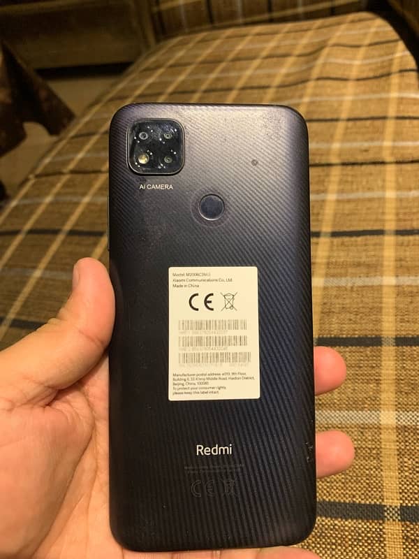 redmi 9c in mint condition with box 2