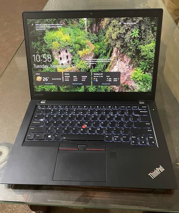 Lenovo T470s CORE i7 6 Generation. 8/256 gb . Touch Display 0