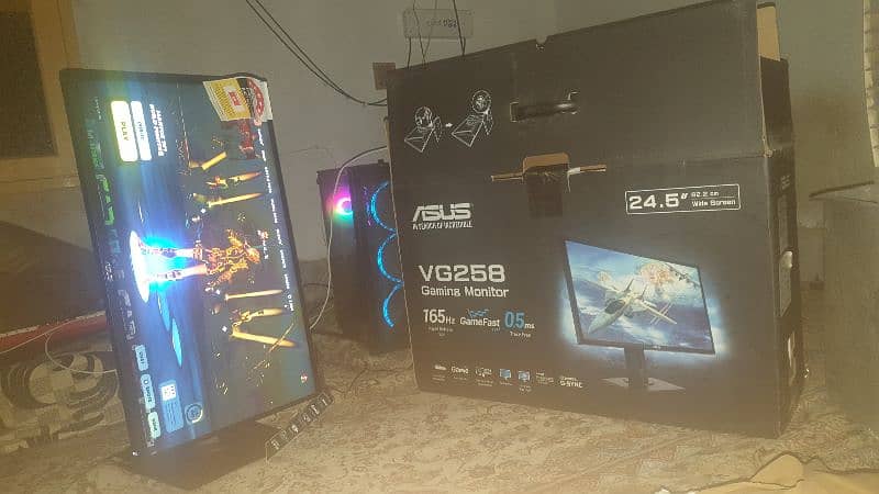 ASUS VG258QR Gaming Monitor 0.5ms 165Hz ( brand new ) 9