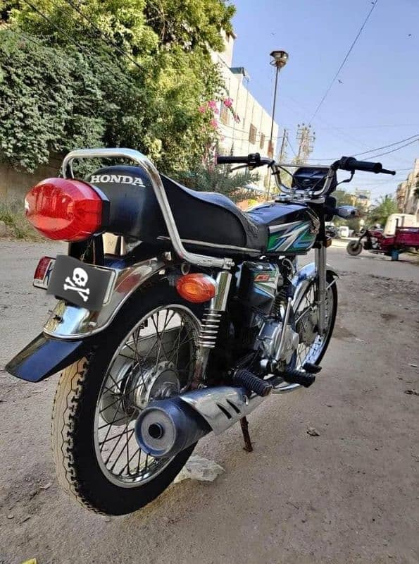 Honda Cg125 2023 Karachi num 4