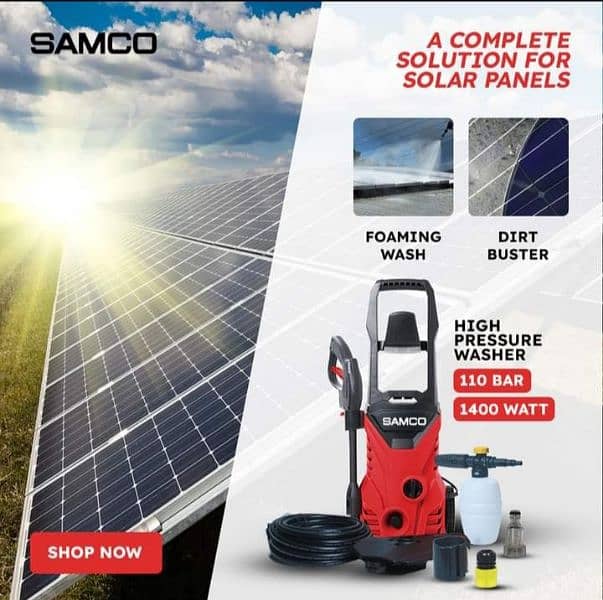 Samco High Pressure Washer 110Bar 1400watts 0