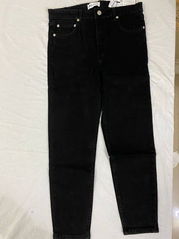 Zara black jeans 1