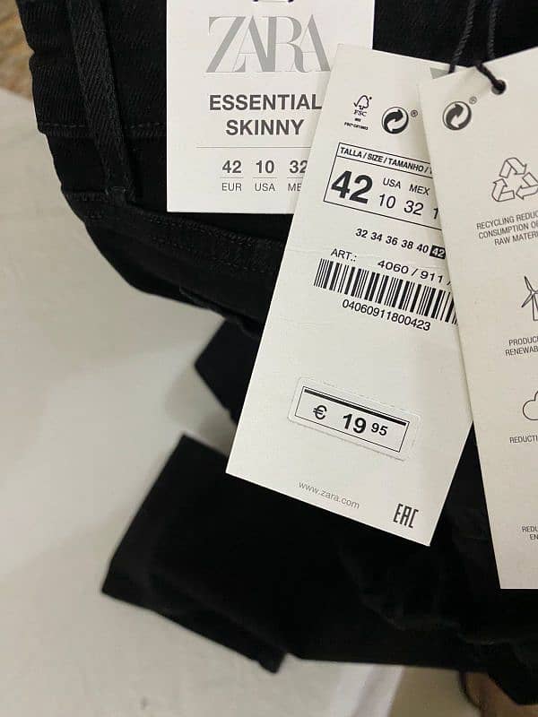 Zara black jeans 2