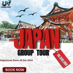 10 days Japan Group Tour & 7 days UK Tour