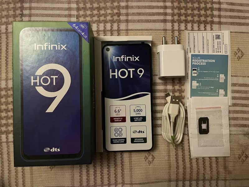 Infinix Hot 9 in Pristine 9/10 Condition 0