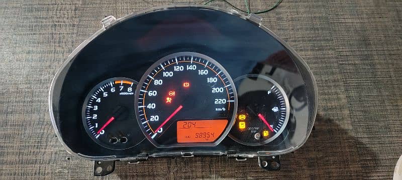 Toyota vitz RPM Speedometer 220 1