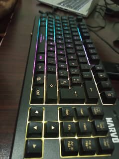 Marvo. Membrane RGB  keyboard with many lights