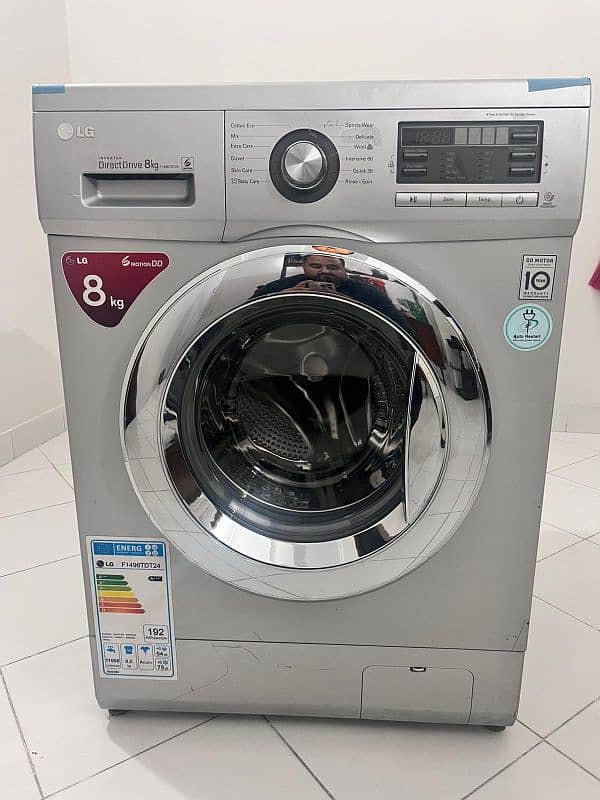 LG 8kg inverter washing machine 2