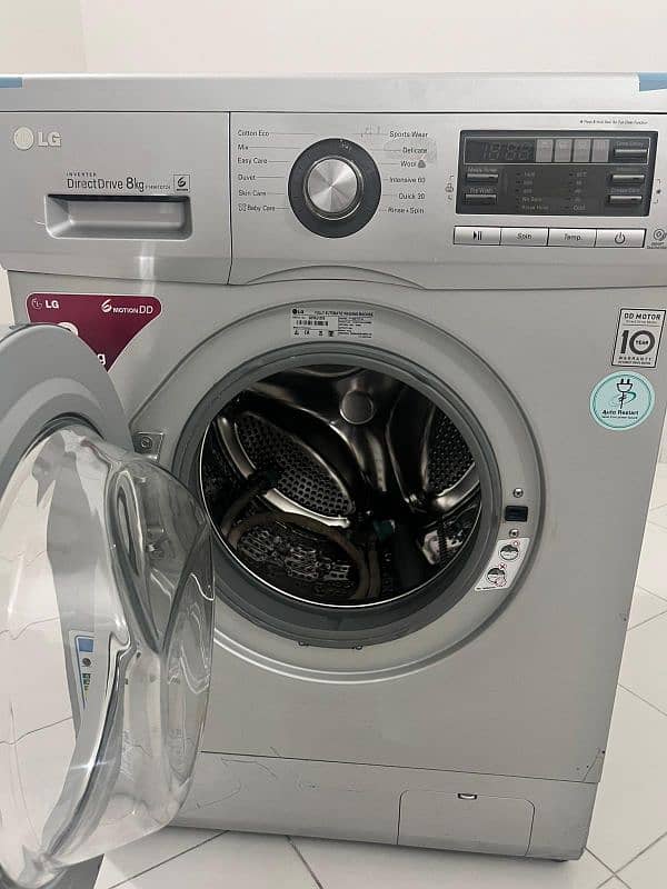 LG 8kg inverter washing machine 5