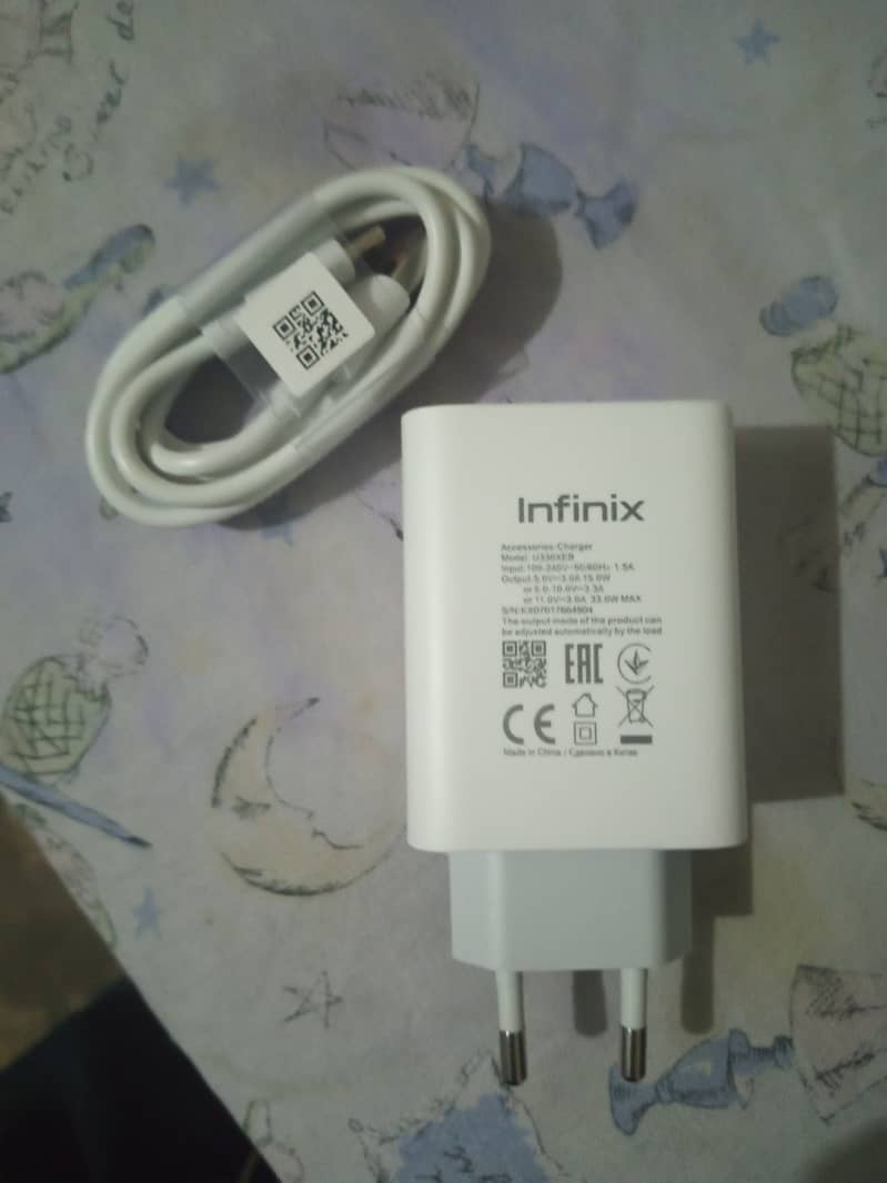 Infinix hot 50 pro+ ka 33watt ka charger 4