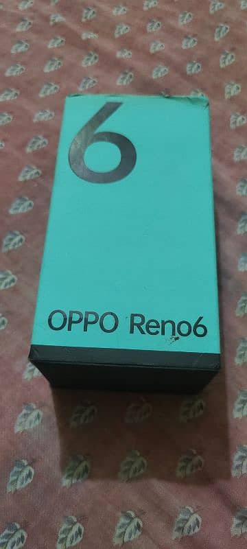 oppo reno 6 box only 0