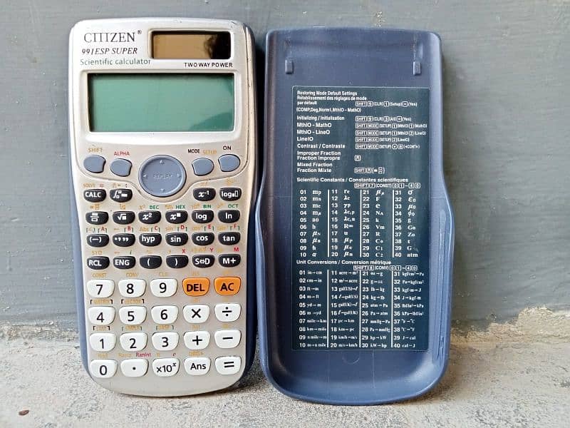 Scientific calculator | Citizen Original Calculator | Casio Original 1