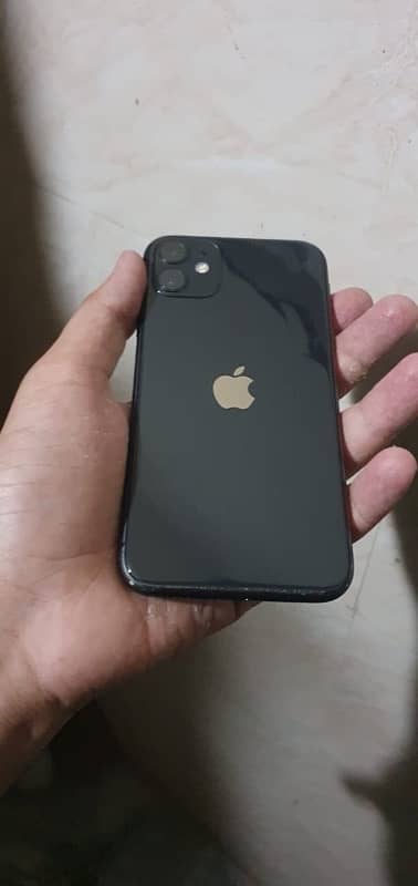 Iphone 11 black colour JV 10/10 condation sim time available 0