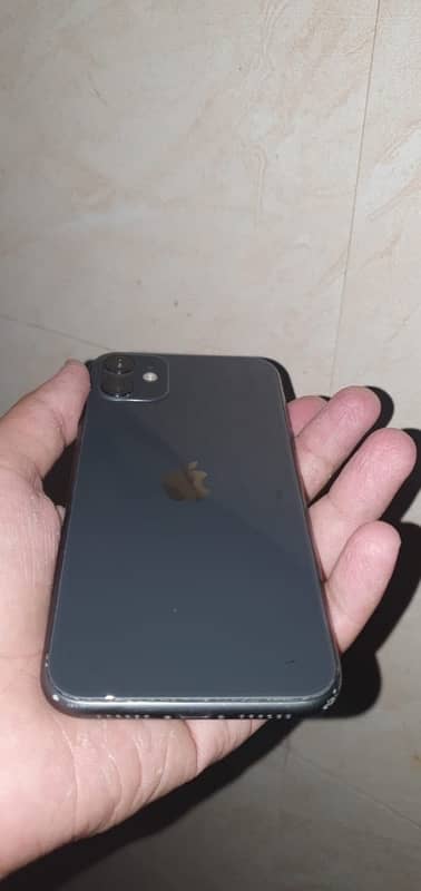 Iphone 11 black colour JV 10/10 condation sim time available 2