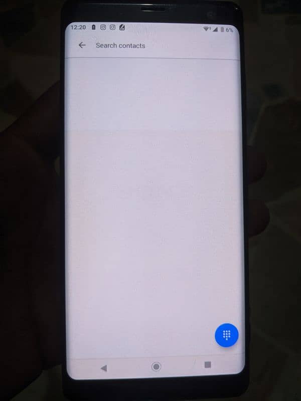 Sony Xperia xz3 official approved fingerprint not working halka shade 8