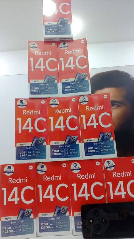 Redmi 14c 6/128gb 33 watt adopter 50 megapixels camera 2