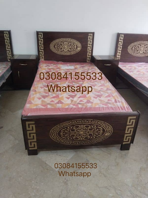 single Bed Wooden/Single Bed Sale 0