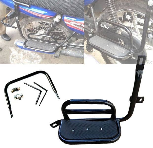 Suzuki GD 110 side stand and mirror 2