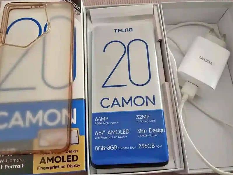 Tecno Camon 20 Complete Box 3