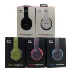 P47 Wireless Bluetooth Headphones