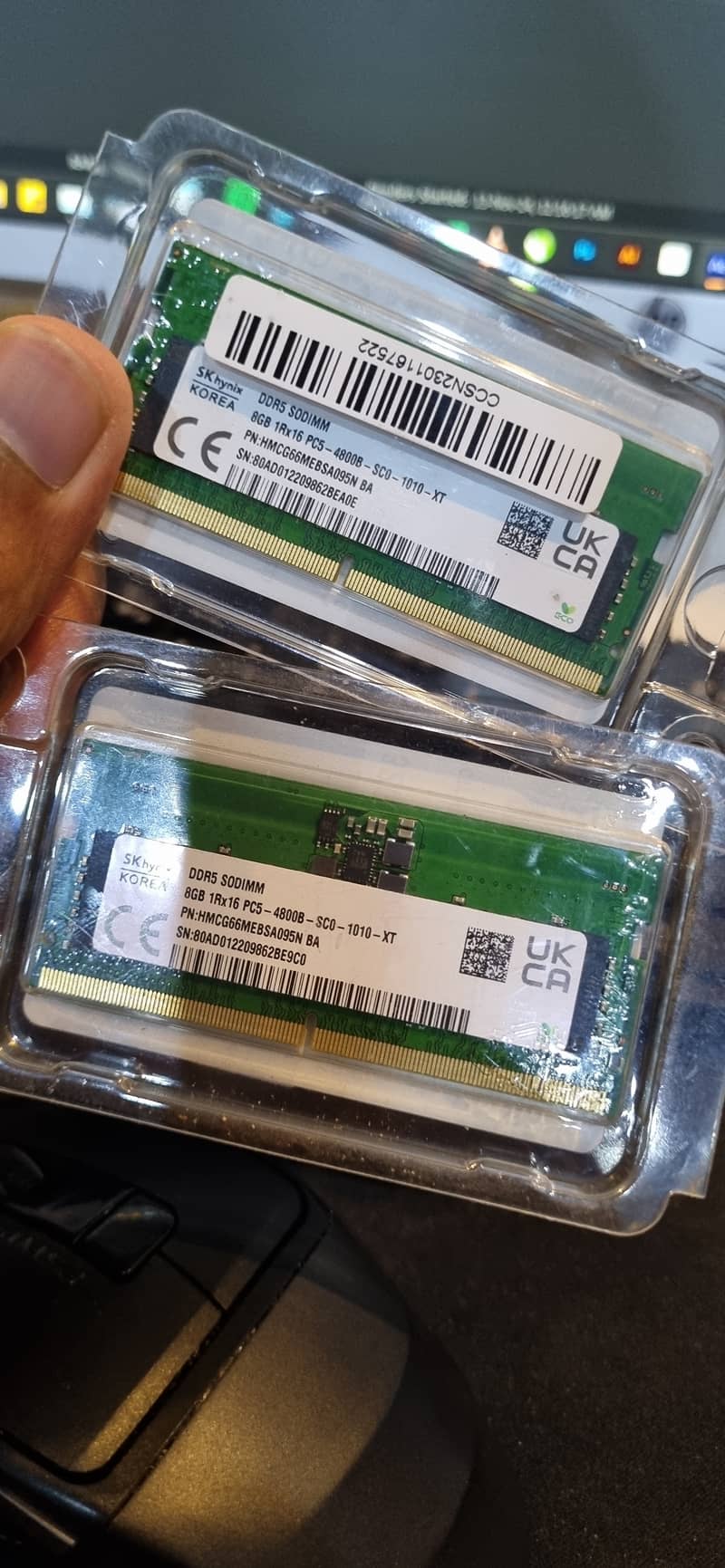 8GB DDR5 4800 Mhz Sodimm (Laptop Ram) 0