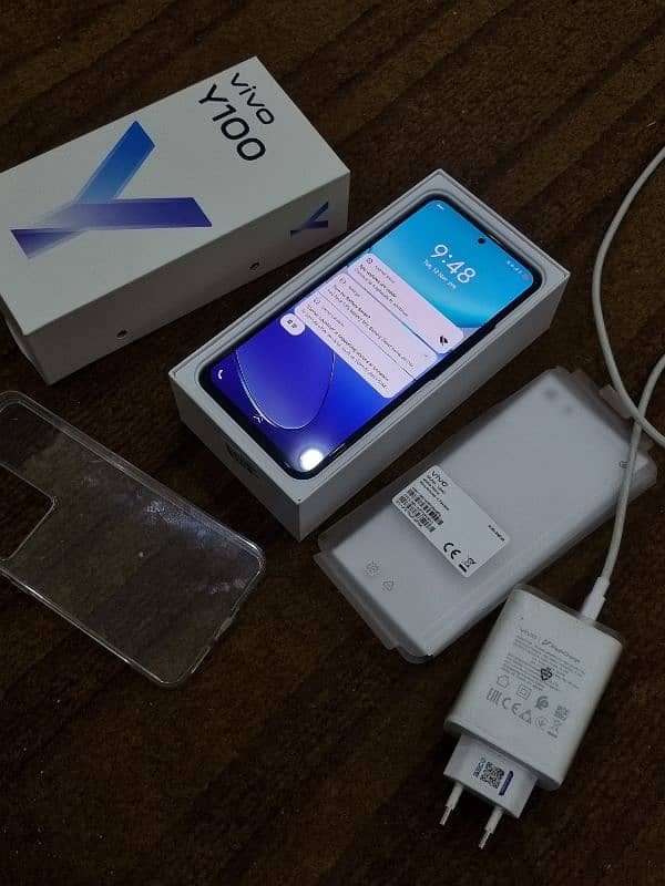 vivo y100 256gb complete box 5