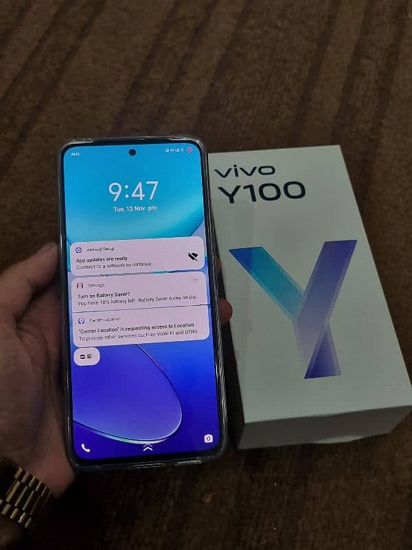 vivo y100 256gb complete box 15