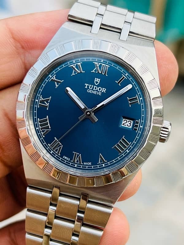 TUDOR ROYAL BLUE WATCH 3