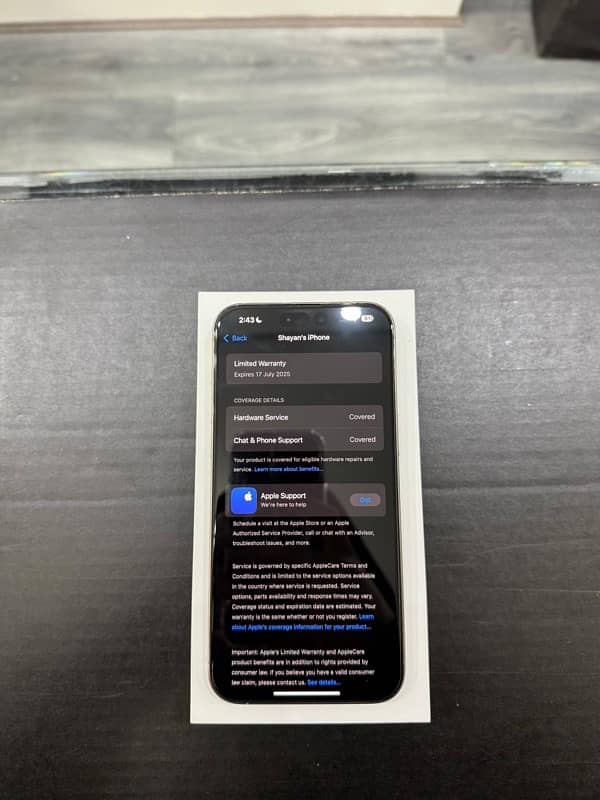 Apple iPhone 15 Pro Max 256GB Natural Titanium *MINT CONDITION* 8