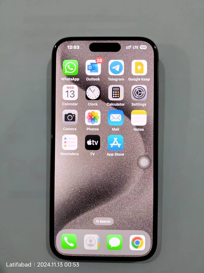 Iphone 15 Pro 256 GB PTA Approved 1