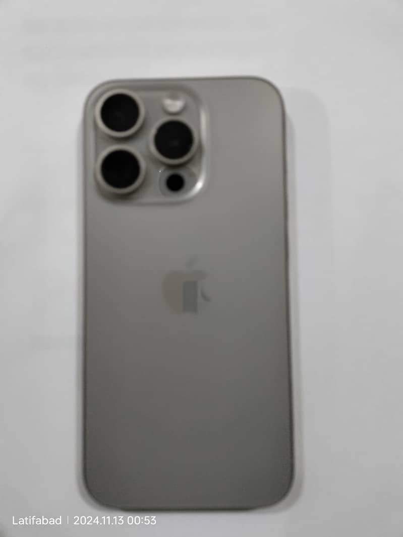 Iphone 15 Pro 256 GB PTA Approved 2