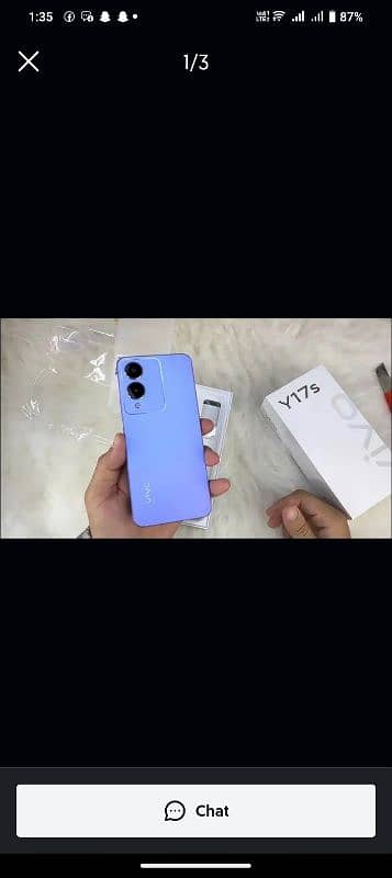 vivo y17s new 6+6/128 0