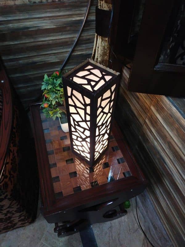 Wooden lamp 1