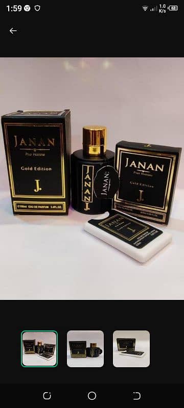 janan pour homme 100 ml gold edition( J. ) with free pocket perfume 0