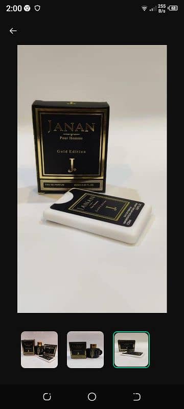 janan pour homme 100 ml gold edition( J. ) with free pocket perfume 2