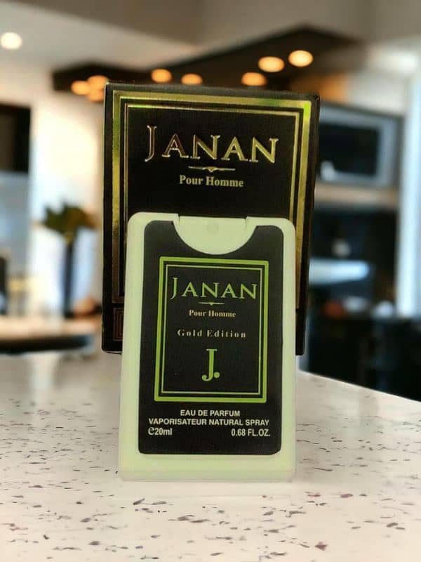 janan pour homme 100 ml gold edition( J. ) with free pocket perfume 4