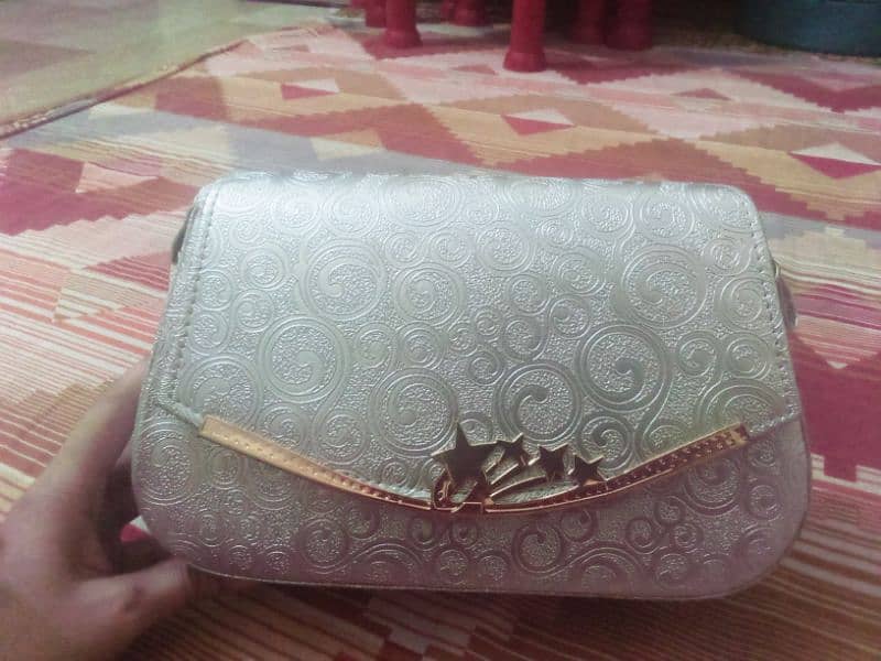 silver handbag 0